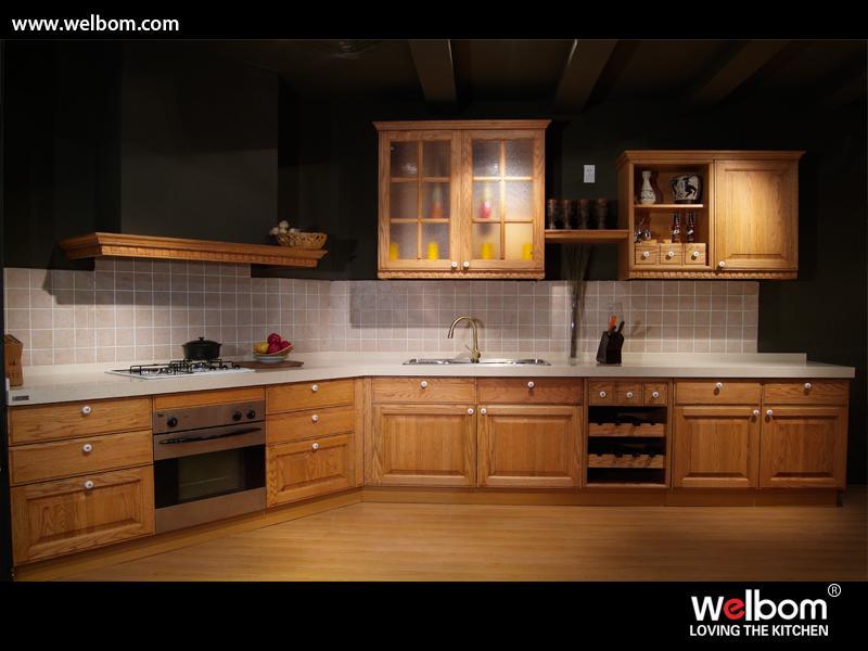2015 [ Welbom ] Modular L-Shape Timber Kitchen
