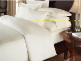 Cotton White Bedding Set for Star Hotel