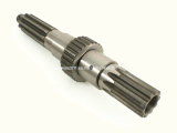 Precision CNC Machining Long Stainless Steel Straight Spline Drive Gear Shaft for Gearbox