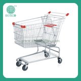 Supermarket Metal Shopping Cart with Good Quality (JS-TAM)