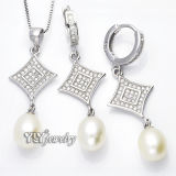 Fashion 925 Sterling Silver Pearl Jewellery (YS-1415)