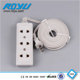 Three Gang ABS Cover Convenience Outlet with Three Meter Wire