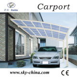 Metal Car Parking Shed with PC Roof (B800)