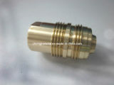 CNC Turning Brass Pipe Fitting Part