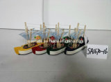 Wooden Toy Boat Model