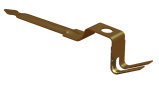 Gold Plated Brass Custom Electrical Contacts