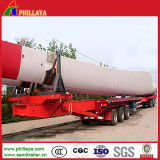 Low Bed Extendable Semi Trailer for Wind Blade Transport