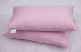 Pink Feather and Down Cotton Pillow