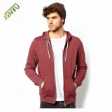 Top Quality 100%Cotton Blank Zip up Hoodies Wholesale