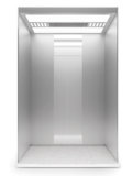 Passenger Elevator with Hairline Stainless Steel Machine Roomless