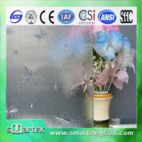 3mm-6mm Clear Glass/Frosted Glass Patterned Glass with CE & ISO9001
