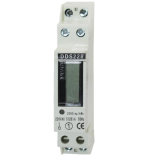 LCD Display Single Phase DIN Rail Electric Meter