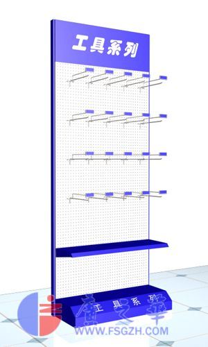 Match with Various Hooks Display Rack (GZH-002)