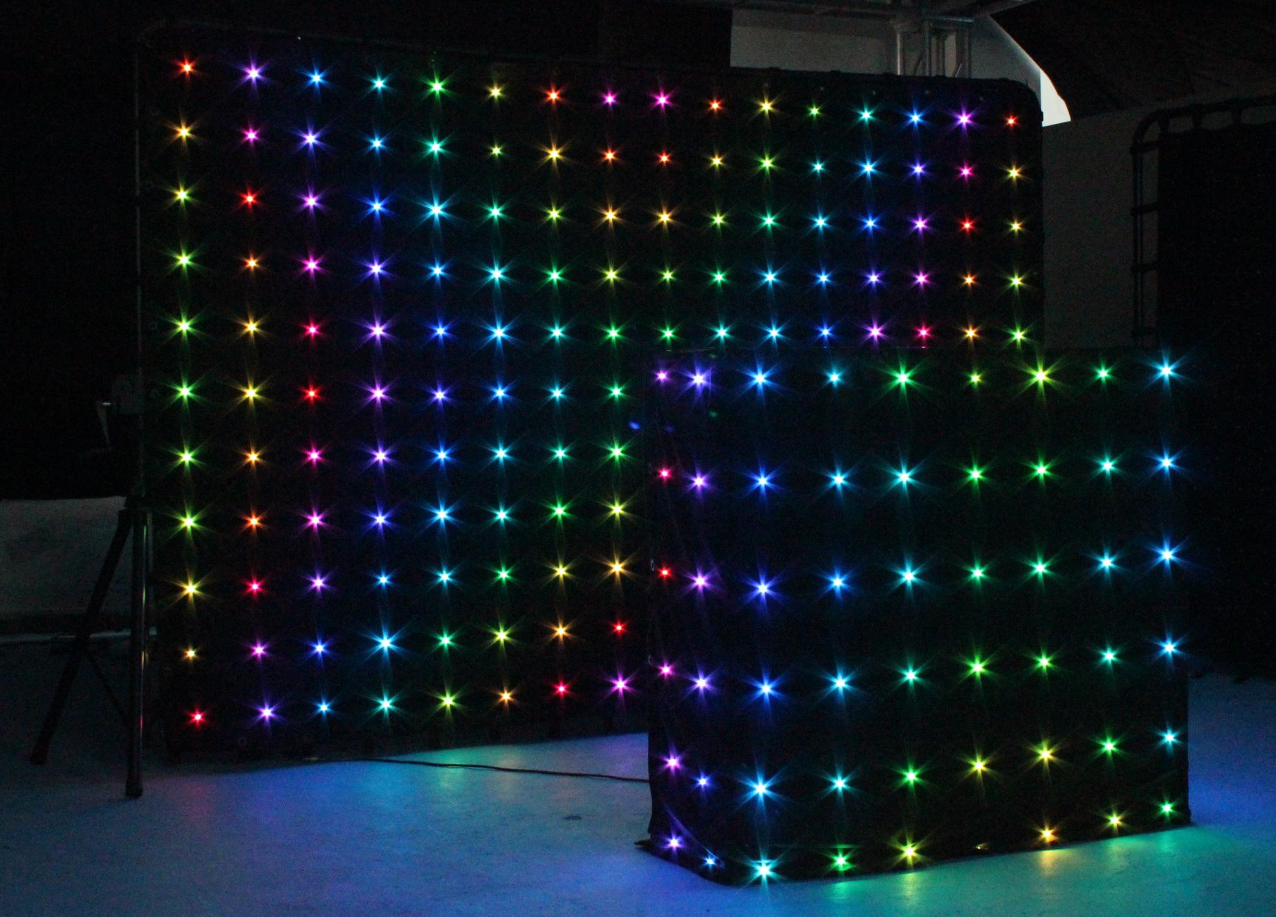 LED Flexible Video Cloth Curtain DJ Disco Stage Lightings