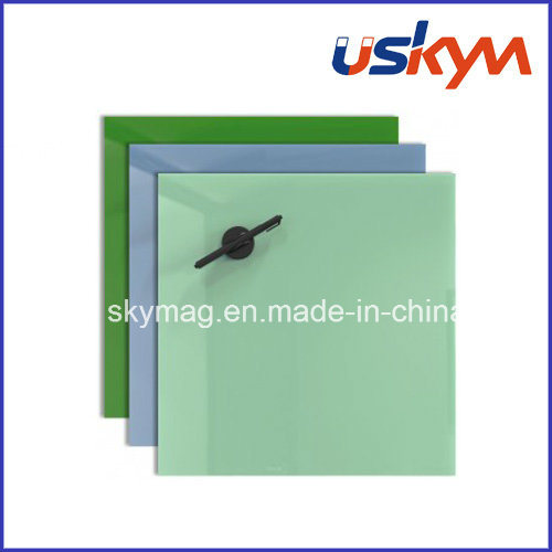 4mm 35X35cm Glass Magnetic Memo Board with Magnets Whiteboard