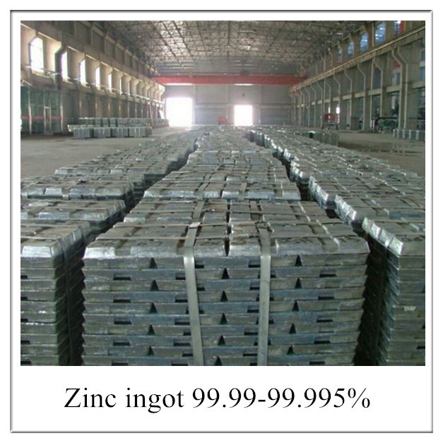 High Quality Pure Zinc (Zn) Ingot 99.995%