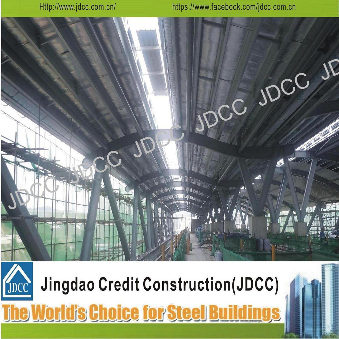 Structural Steel Fabrication Subway Station Building