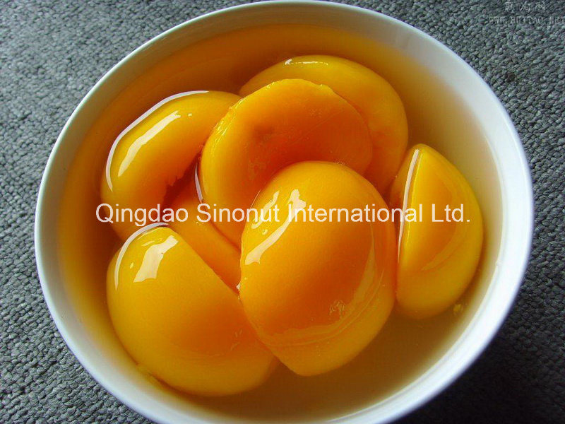 2015 Crop Canned Yellow Peach Halves 820g