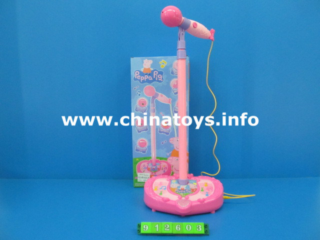 2015 Microphone Toy Wiht Light and Music and MP3 (912603)