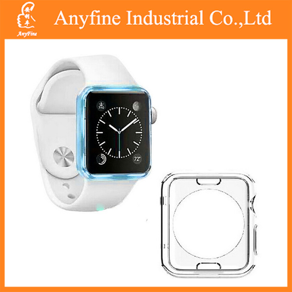 Soft Crystal Clear Slim TPU Protection Case Cover for Apple Smart Watch Special