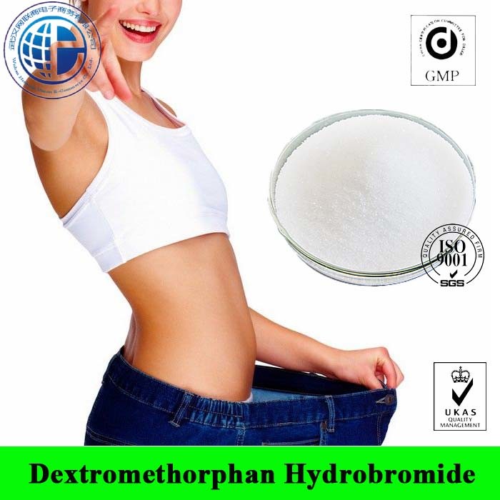 Dextromethorphan Hydrobromide (DXM) CAS: 125-69-9 Fat Loss Pharmaceutical Intermediate