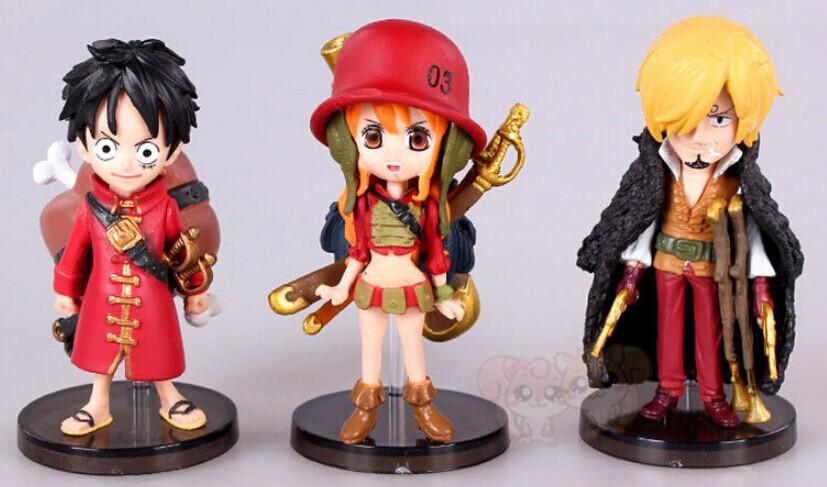 One Piece Action Figures, One Piece Figurine, One Piece Plastic Toys