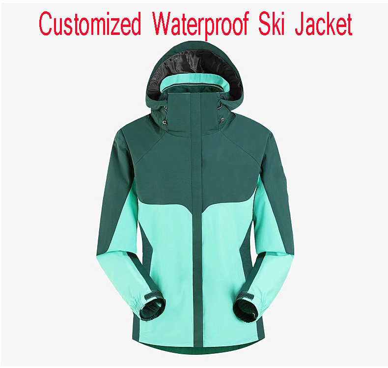 DIY Promotion Outdoor Good Quality Garment, Men and Women and Lovers Jacket, Windproof and Waterproof Breathable Ski Mountaineering Sport Wears.