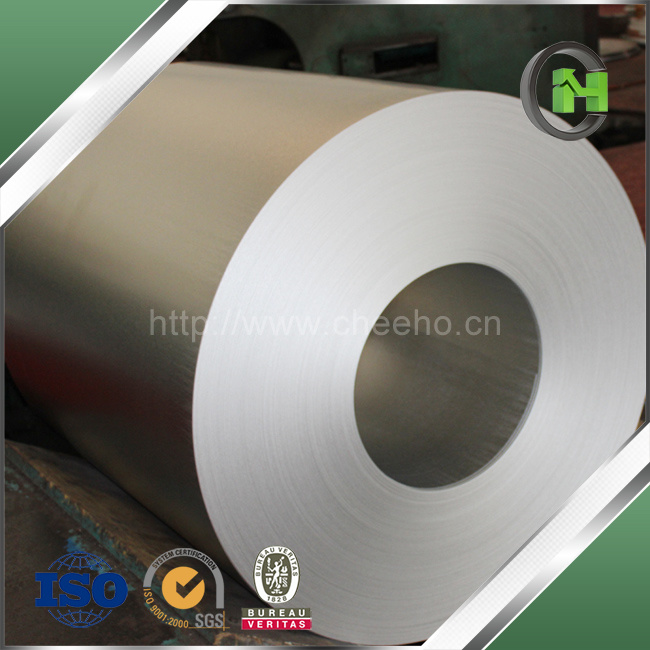 Size 0.5*1250mm Small Spangle Hot DIP Al-Zn Coated Steel with Filming for Prepainted Steel