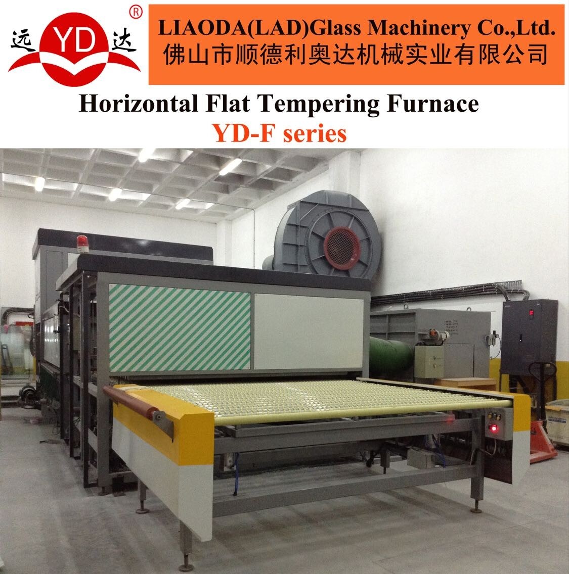 Glass Tempering Furnace Yd-F-2450 Tempered Oven Glass Machinery