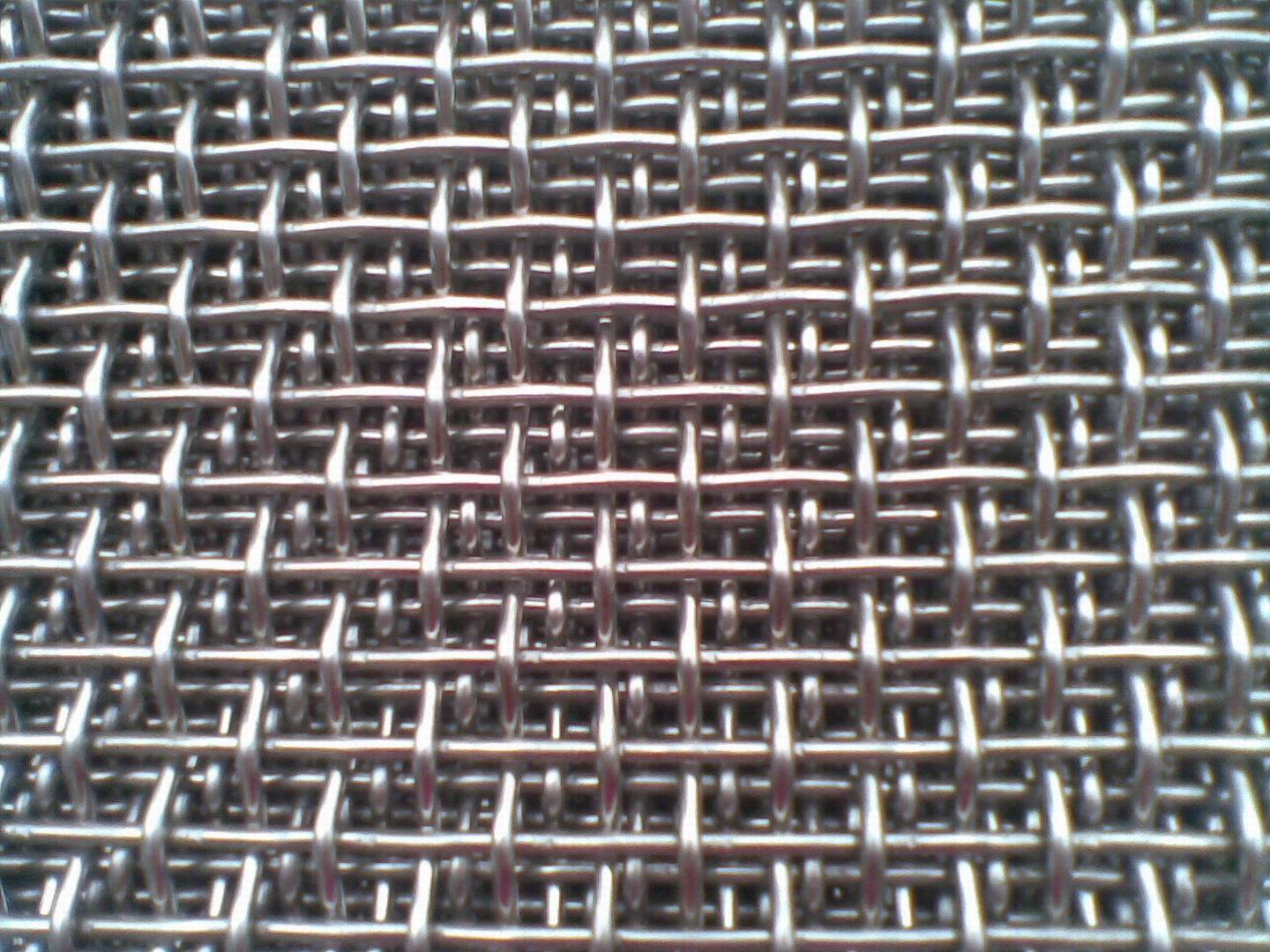 Crimped Wire Mesh in 100mmx100mm for Mine Sieving
