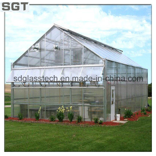 Toughened Low Iron Glass for Greenhouse