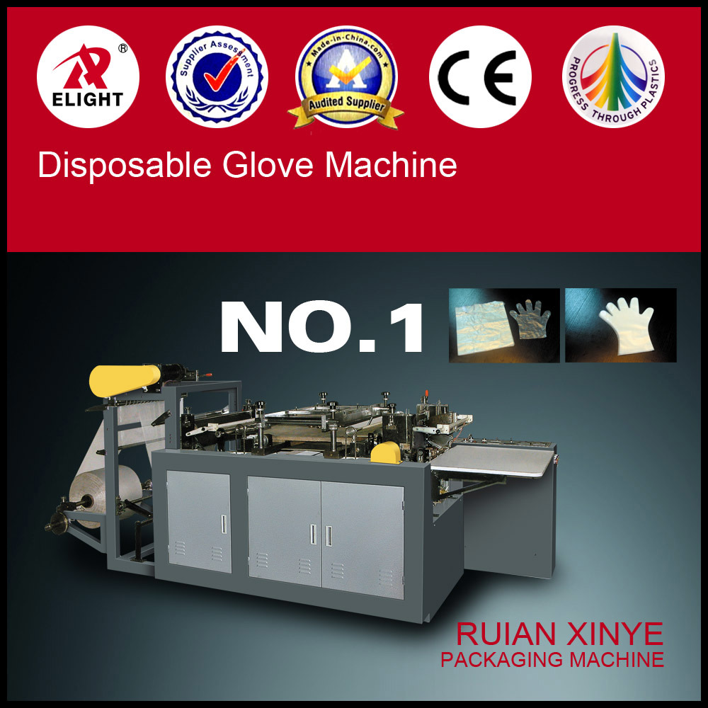 Plastic Film Glove Making Machine