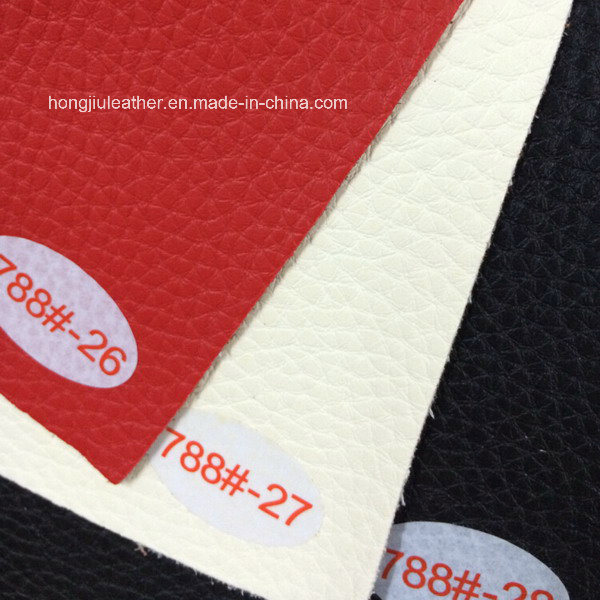 PU Leather Bonded with Sponge for Sofa Furniture