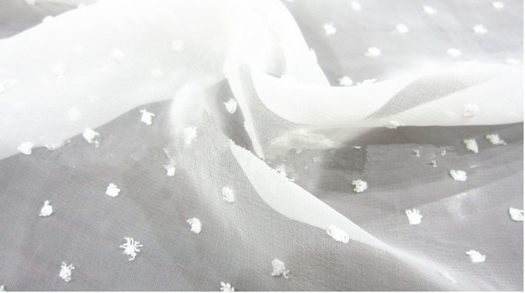 Jacquard Chiffon/Chiffon Fabric/Polyester Fabric for Dress
