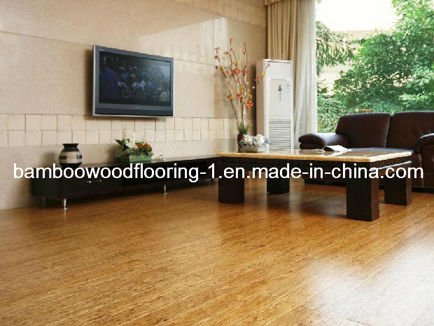 Popular and Cheap Click Carbonized Strand Bamboo Flooring Valinge