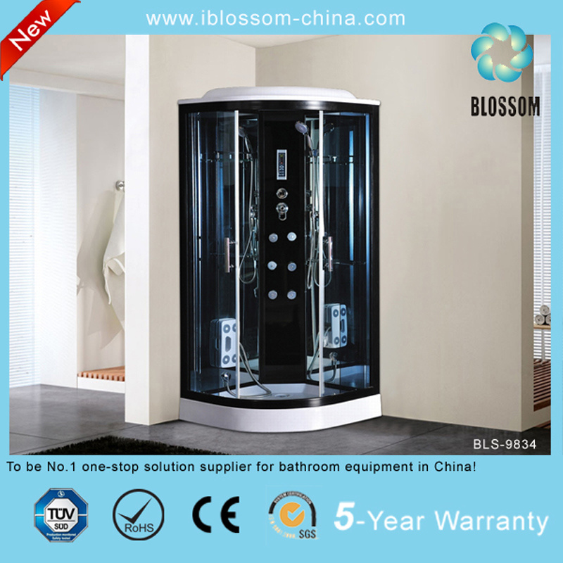 New Blue Glass Indoor Steam Shower Room (BLS-9834)