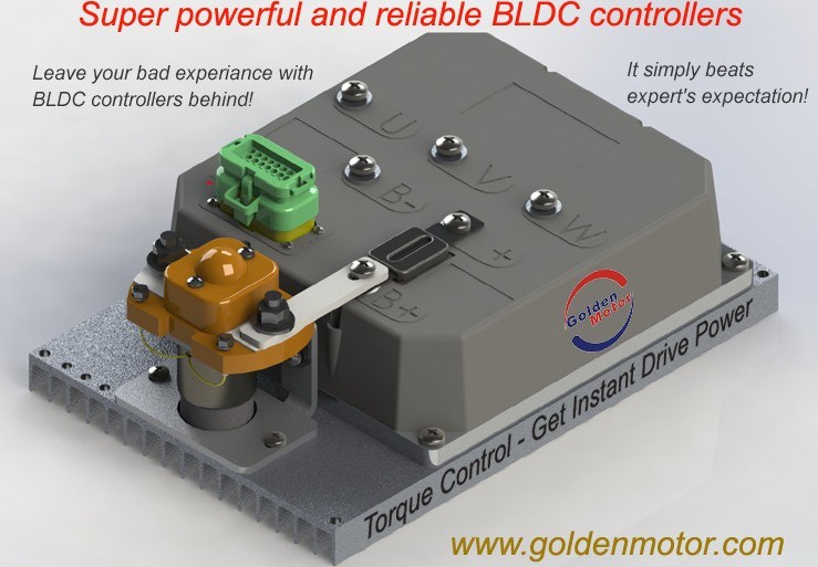High Power Brushless Controller for Electric Bicycle, Electric Car, Golf Carts