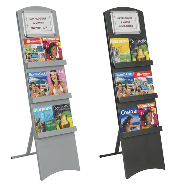 Display Stand wth Message Panel
