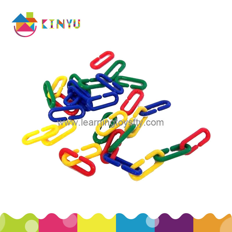 Plastic Linking Sorting Counting Chain Toy (K004)