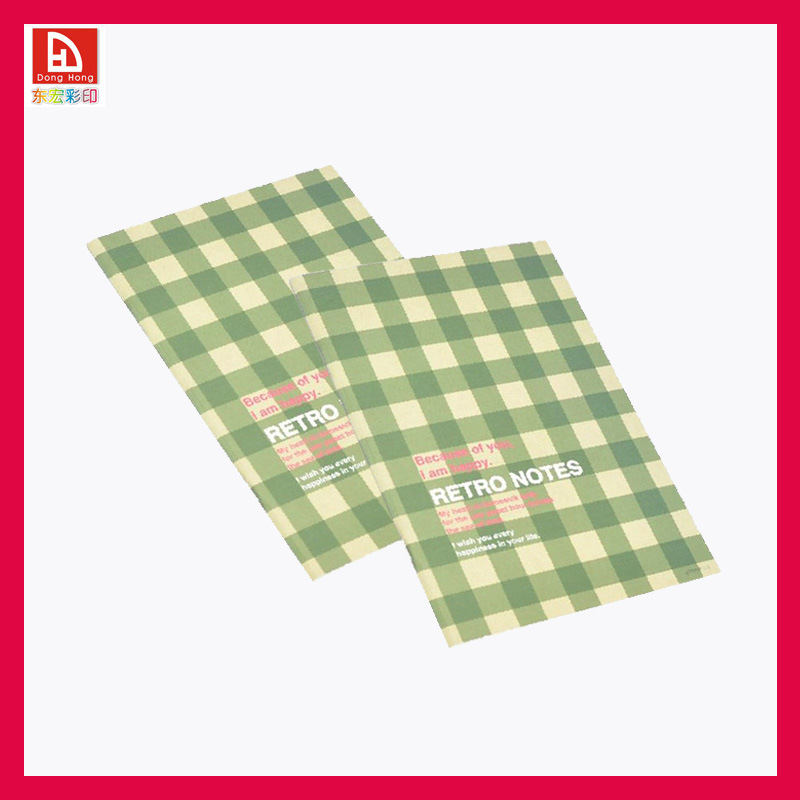 Softcover Notebook Printing with High Quality (DHNBS-007)
