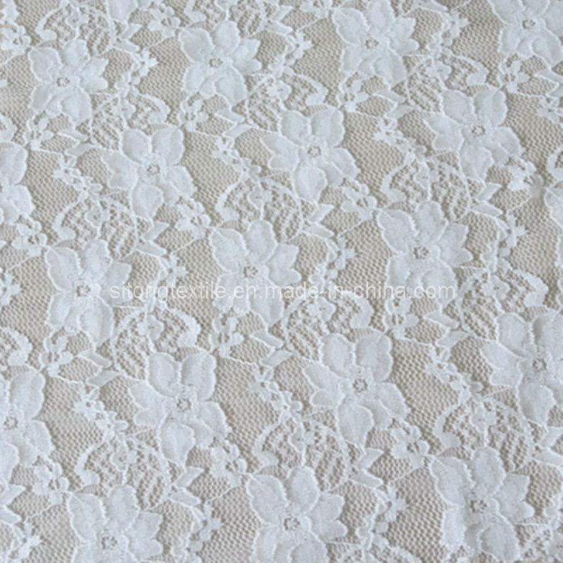 Nylon Spandex Lace Fabric for Garments