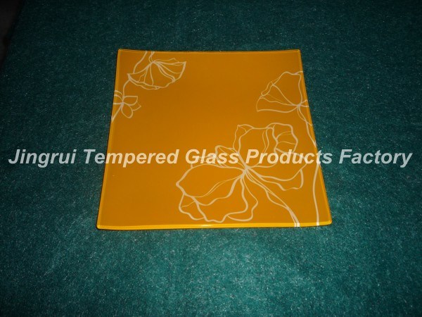 Toughened/Tempered Glass Plate (JRFCOLOR0020)