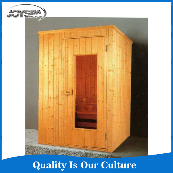 Europe Luxury Finland Wood Dry Sauna Room for 2 Person