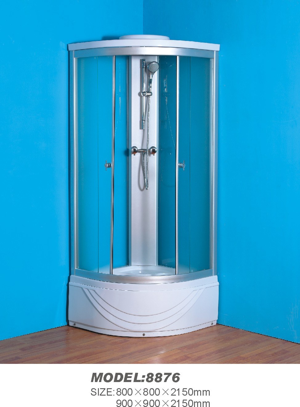 Prefab Mudular Shower Cabin / Cubicle / Room (800*800*2150mm) (8876)