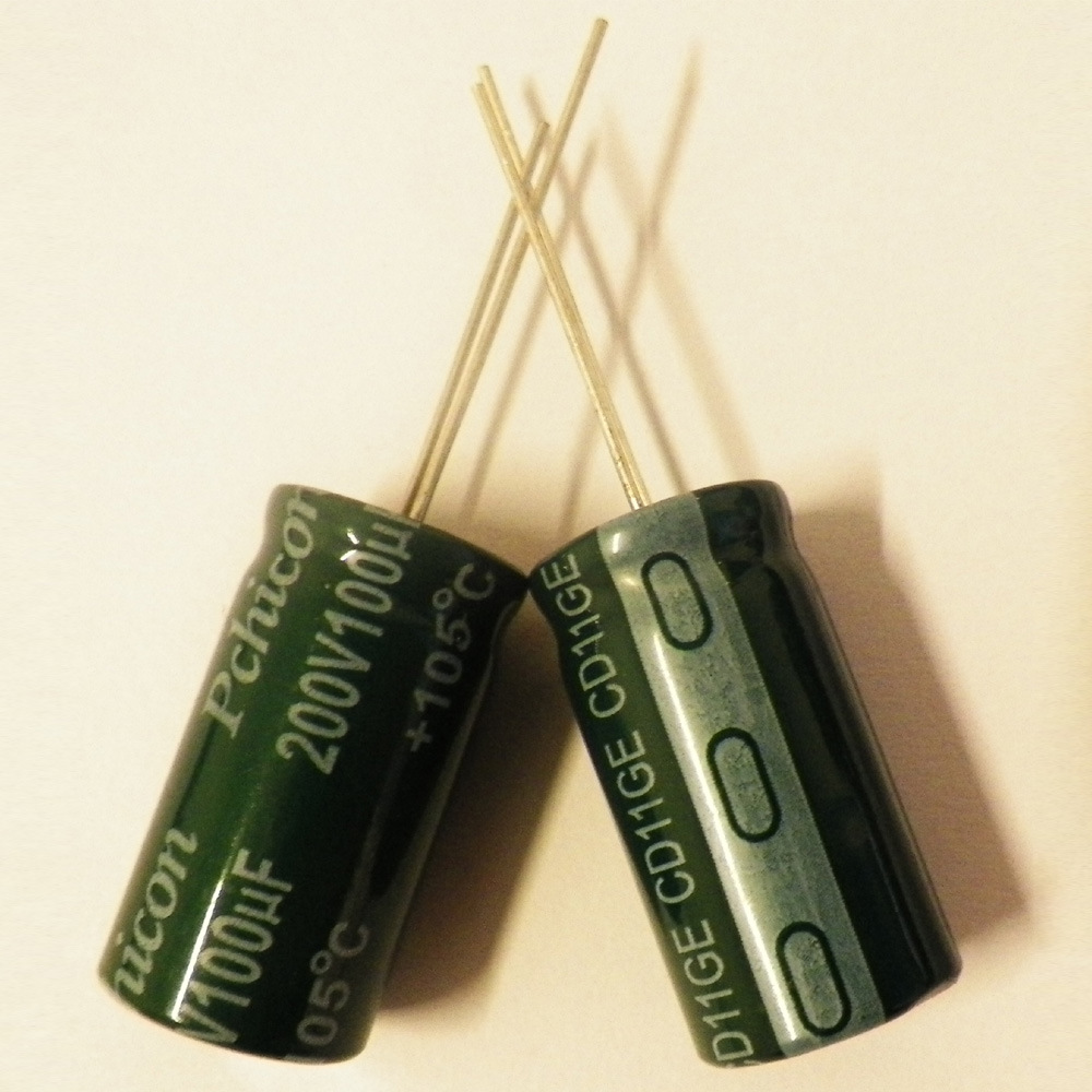 200V/100UF High Frequency Radial Lead Type Capacitor