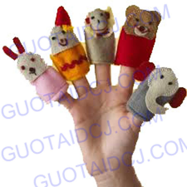 Lovely Plush Finger Puppet for Promotion (GT-09584)