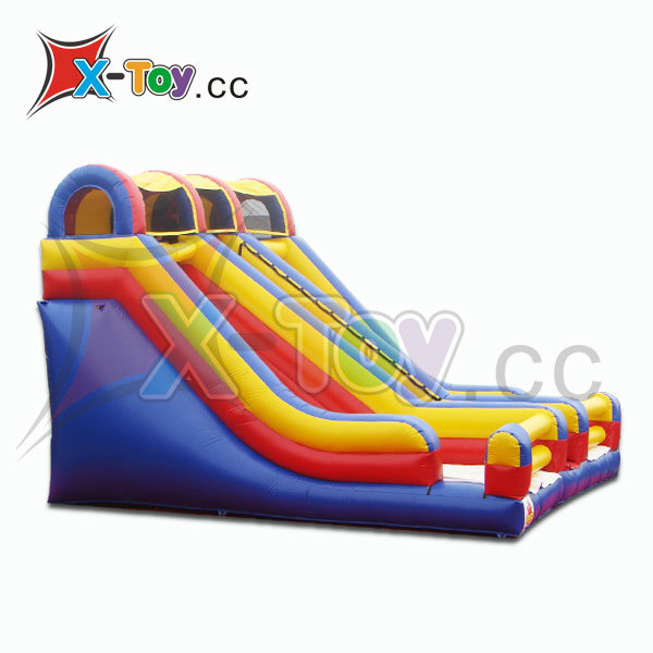 Inflatable Double Lane Dry Slide (CH-IS5301)