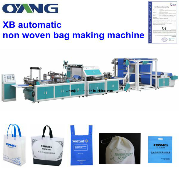 Environment Friendly Non Woven D-Cut Bag Convenient Making Machinery Price