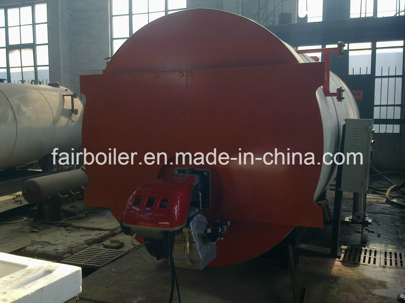 Industrial Gas-Fired & Oil-Fired Fire Tube Hot Water Boiler or Steam Boiler