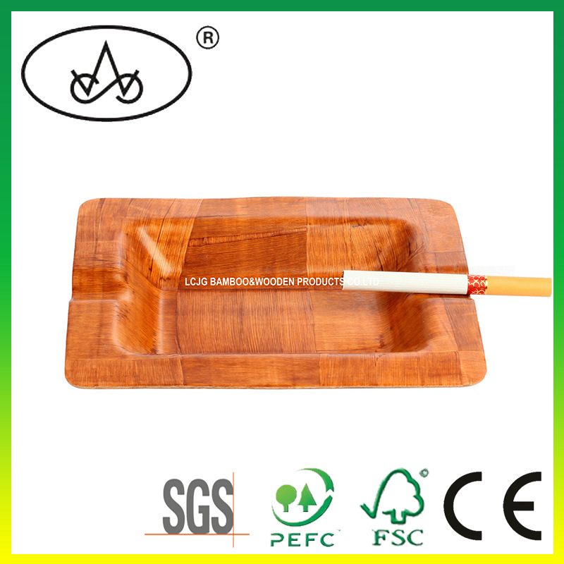 Bamboo Ashtray/ Smoking Set/ Art&Craft/ Table Accessories/Glassware/ Tableware/ Wood Product/ Souvnir/ Pomotion Gift/ Eco-Friendly/ Smoke/ Cigarette (LC-512)